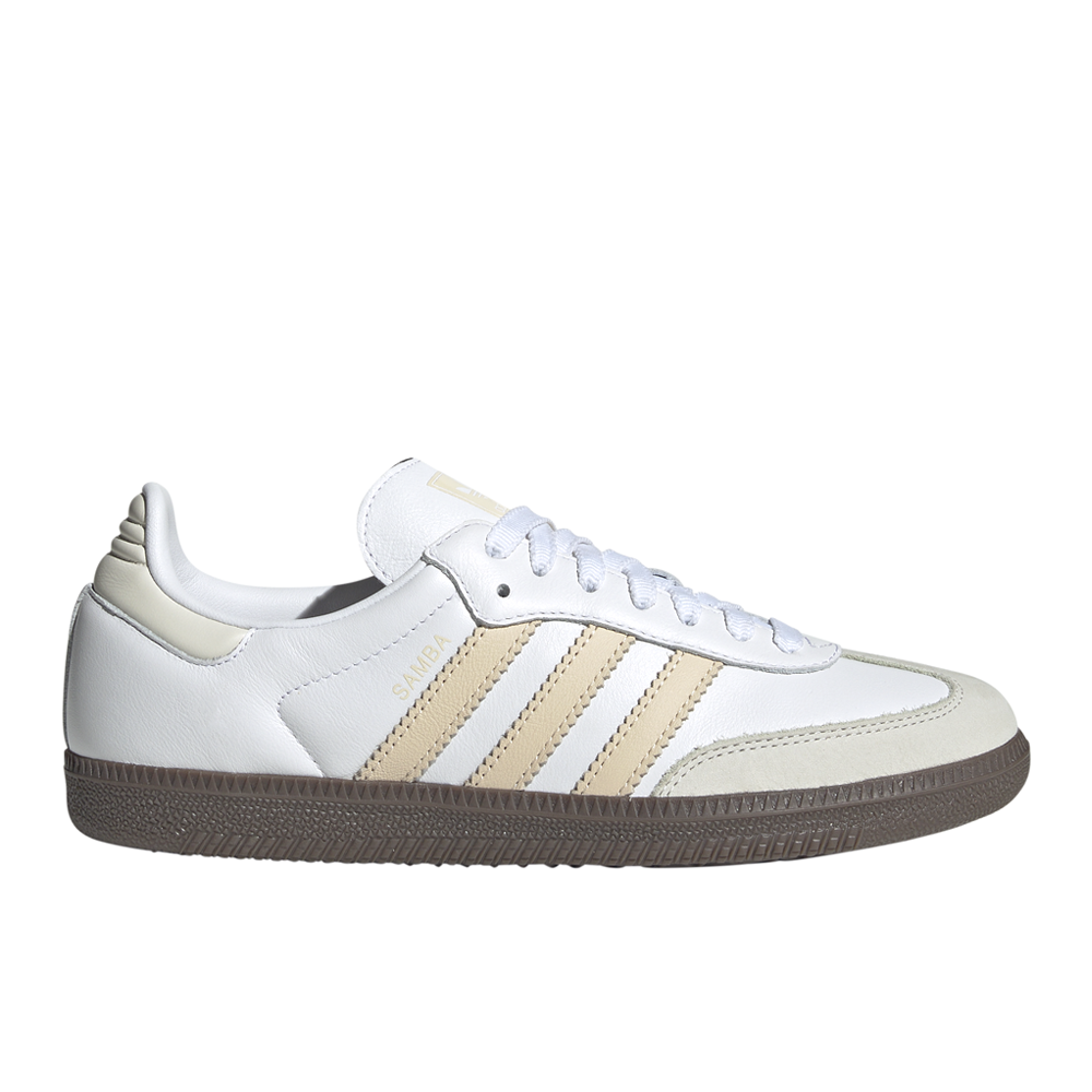 adidas Samba Og Lace Up  Womens White Sneakers Casual Shoes JH7300