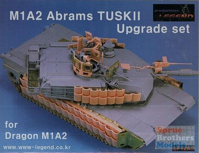 LEGLF12A5 1:35 Legend M1A2 Abrams TUSK II Upgrade Set (DRA kit) #LF12A5