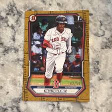 Bowman 2025 Bowman 1st Edition Gold /50 Hector Ramos #BP-128 Red Sox