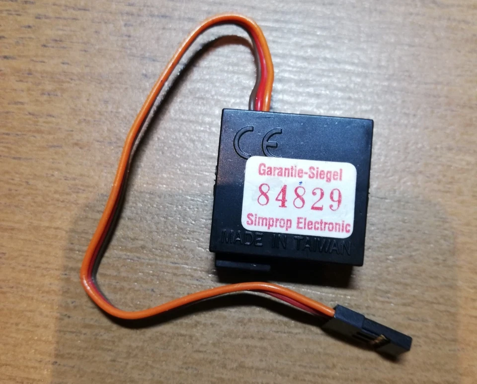 Simprop Gyro SPG-05 Piezo Kreisel  f Hubschrauber, Fläche, RC Cars  -214- - Bild 2 von 2