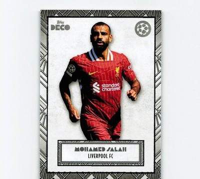 Mohamed Salah Liverpool Fc Base Current Stars 2024/25 Topps Deco UCC 