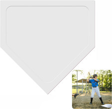 Baseball Home Plate Throw down Baseball Bases, Throw down Rubber Bases for Baseb