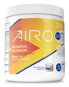 ACTIVZ Airo - Vitamines réelles, minéraux et mélange de vitamines B - 150g Boîte
