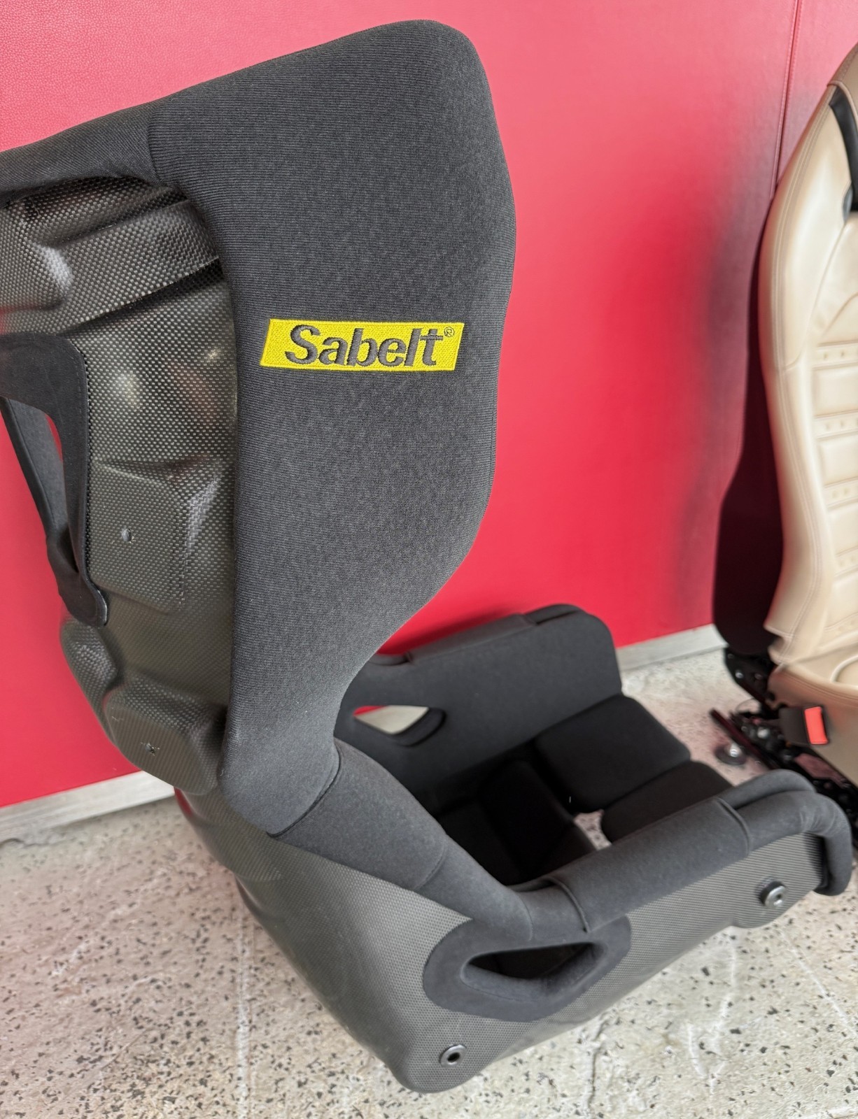 Ferrari 296 Challenge XL Size Race Seat P/N 781371
