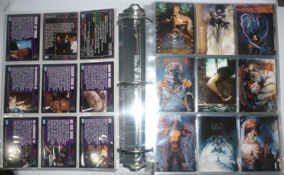 X-Files Temporada 3 72 Juego de Cartas 2 Hologramas 3 Lámina Grabada 2 Cromos Paranormales Foto 3 de 4