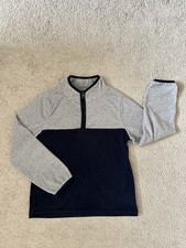 Kids Boys OshKosh B  gBoys Quarter-Zip Fleece Sweatshirt Size 8 Pullover
