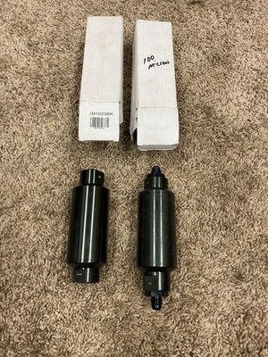 TSP Top Street Performance JM1023BK 100 Micron Fuel Filters Qty 2 N.O.S. Nice