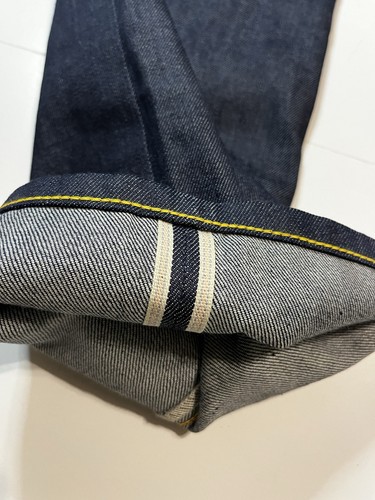 Levi's Vintage Clothing LVC 1950's 701 Pink Selvedge Denim Jeans 32x30 NWOT - Picture 2 of 14