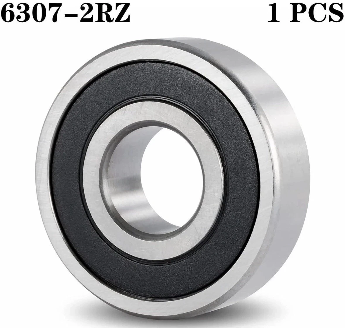 Rodamiento de bolas 6307-2RZ 35x80x21mm 6307RZ sellado doble de hule foto 2