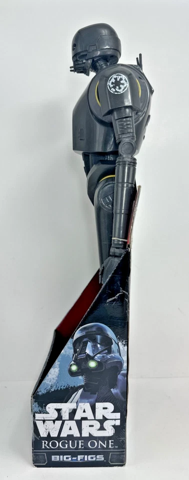Big-Figs Star Wars Rogue One K-2SO (20 pulgadas) y Jyn Erso (18 pulgadas) Disney Jakks Nuevo en caja Foto 2 de 4