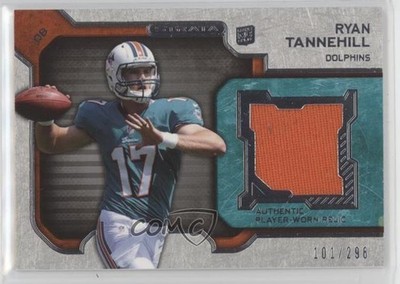 2012 Topps Strata Rookie Relics 101/296 Ryan Tannehill #RR-RT RC 0zv5