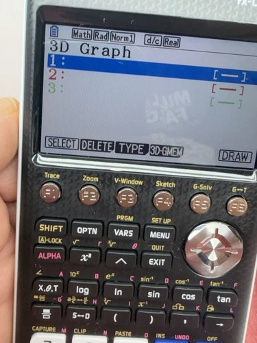 Casio FX-CG50 Graphing Calculator - Black