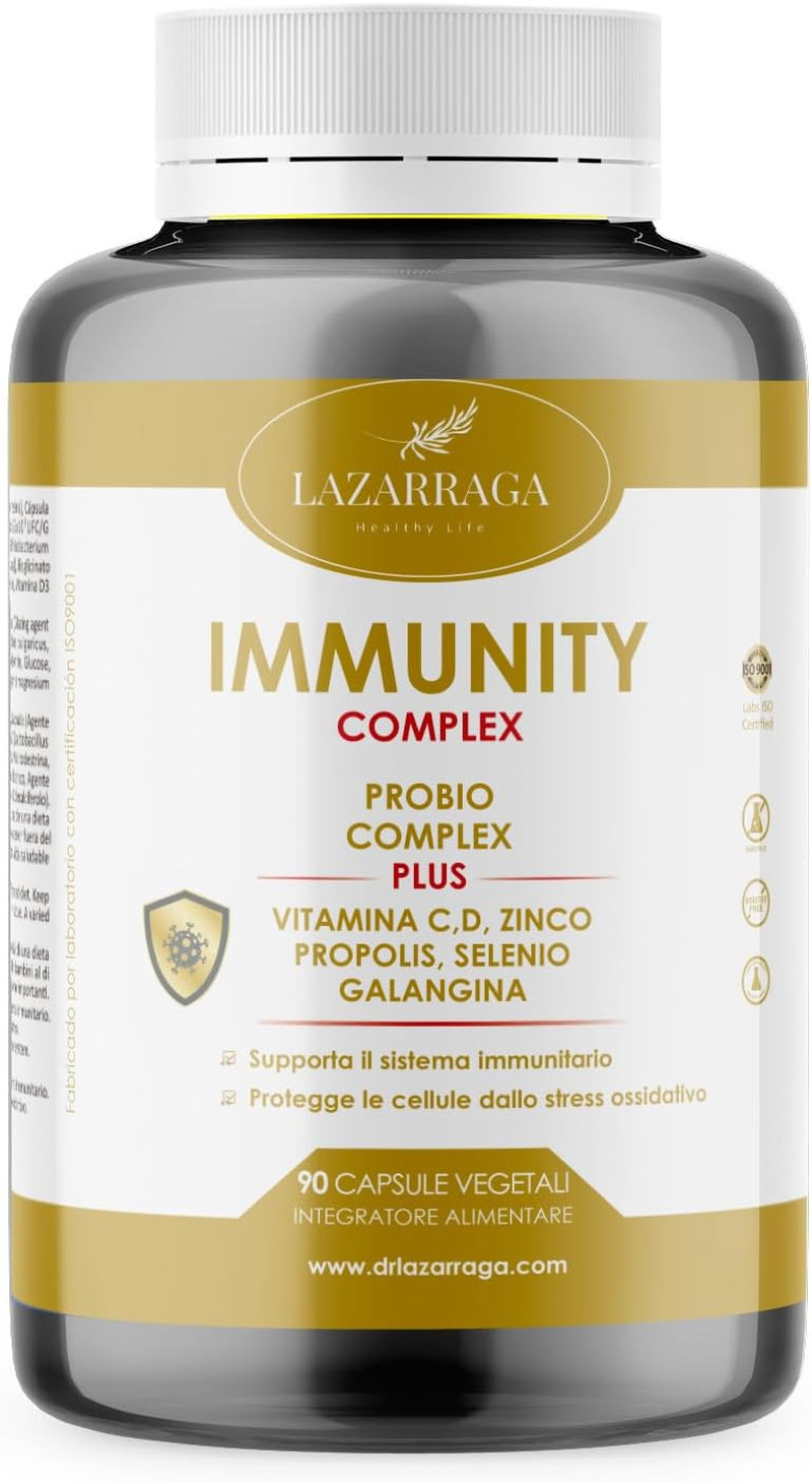 Integratore Difese Immunitarie 90 Capsule | Vitamina C, D e Propoli