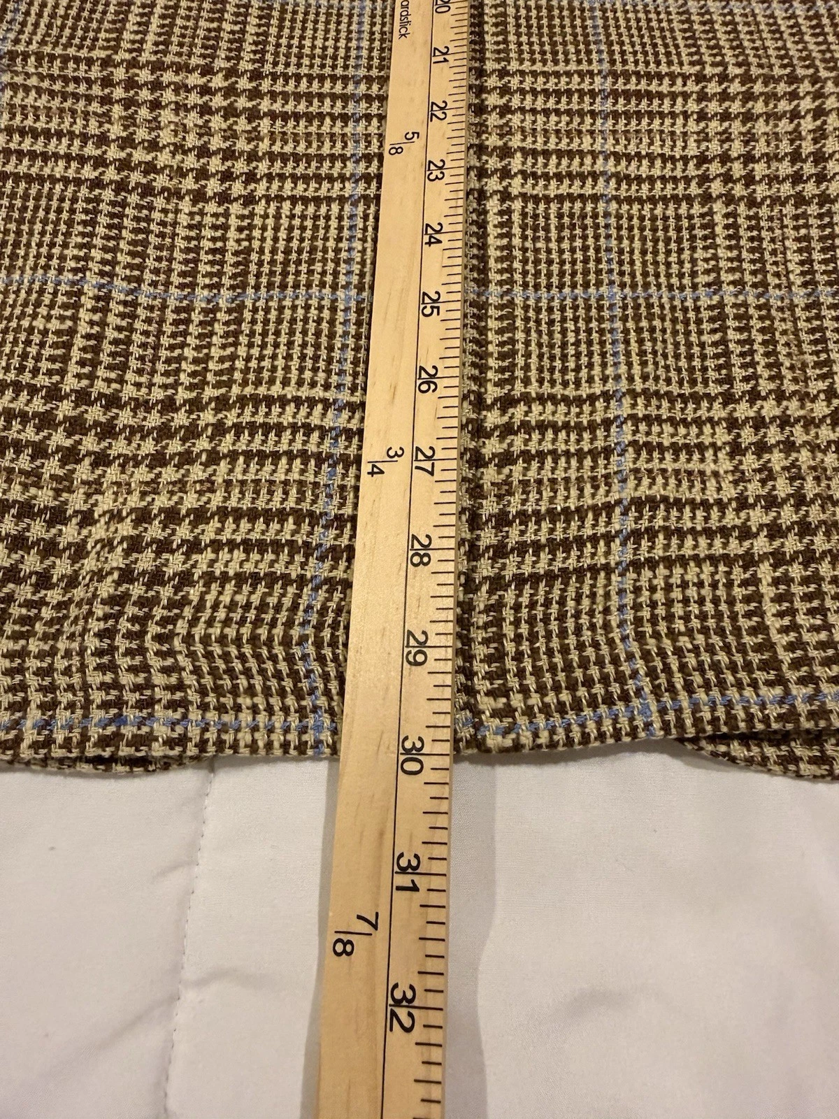 Polo Ralph Lauren RL67 Glen Plaid Jacket Summer Tweed 44R NWT - product detail image 6