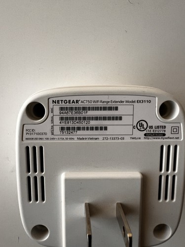 Netgear AC750 Wi-Fi Range Extender Model EX3110 - Picture 5 of 8