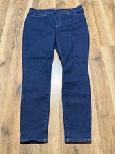 NYDJ Jeans, Women's Size 14, Blue, Denim, Skinny Leg, Lift x Tuck, High Rise