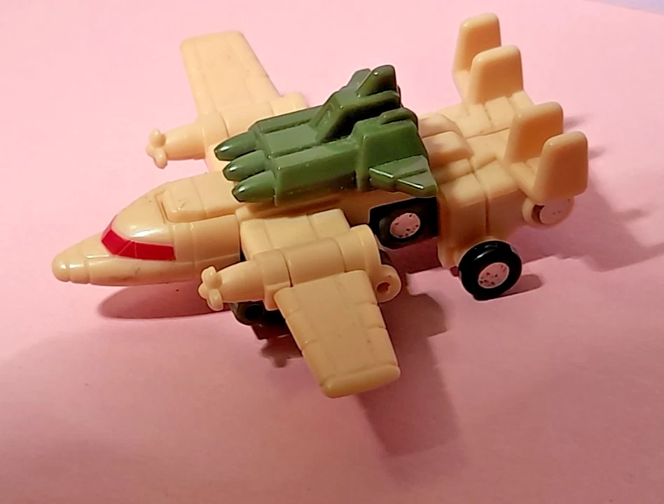 transformers takara Vintage 1990 Lot De 2 Avions 6cm - Photo 4/4