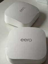 Amazon eero Pro 6E Mesh Wi-Fi 6 (2-Pack) - Excellent w/ Box & Accessories