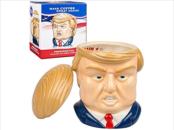 Donald Trump Make Coffee Great Again USA America MAGA Ceramic 16 oz. 3D Mug  Cup | eBay