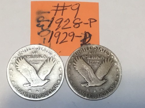 Standing Liberty Quarters: 1928-P & 1929-S, FREE Shipping - Picture 2 of 2