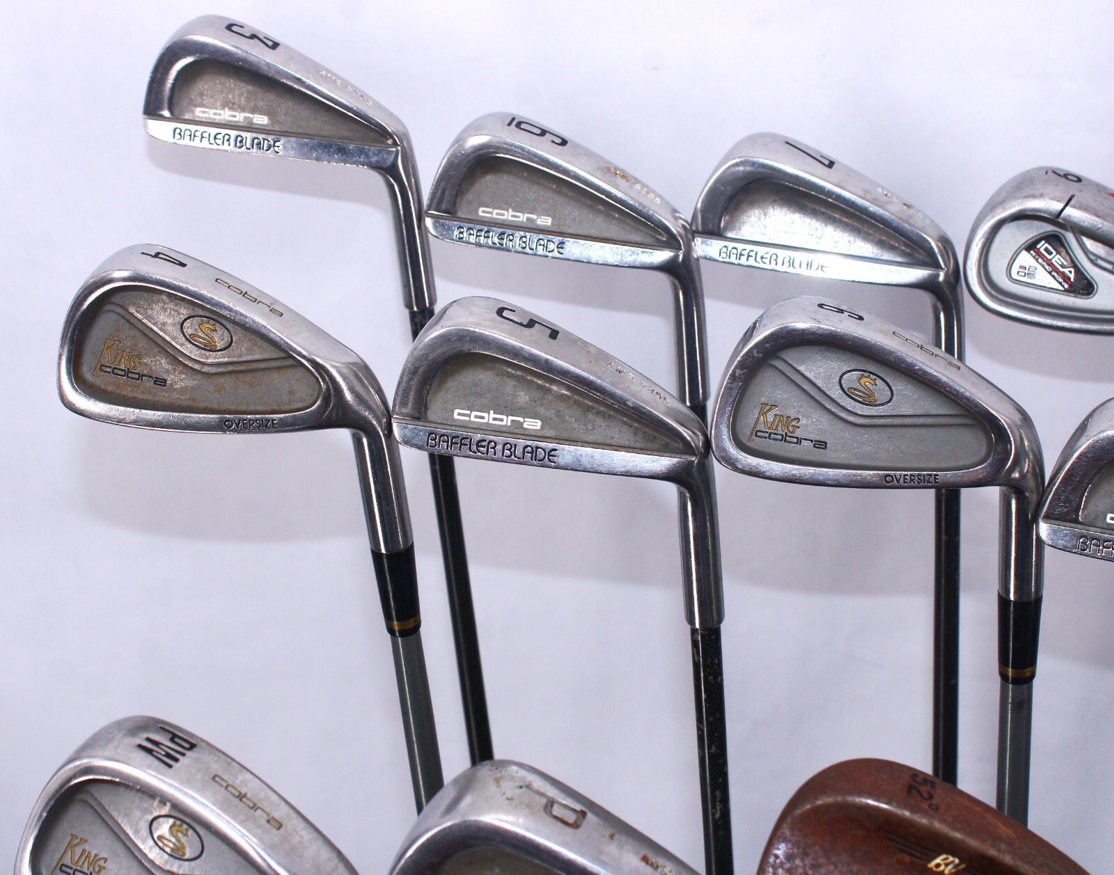 Lot of 24 Golf Clubs of Various Lengths, Lofts, Flexes, RightHanded eBay