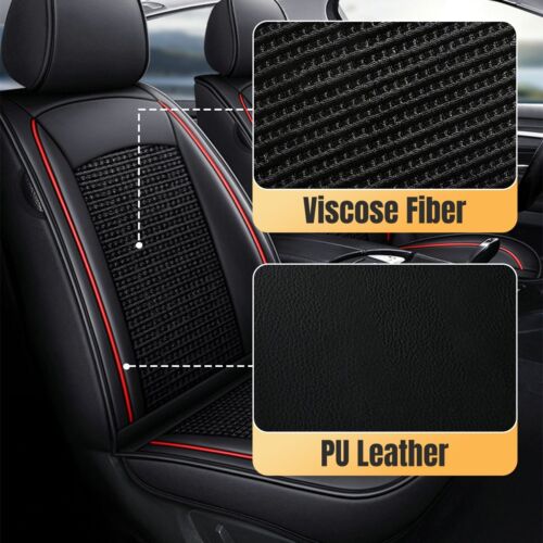 Full Set Car Seat Covers Deluxe Padded PU Cushion For VAUXHALL ASTRA CORSA ADAM - Picture 10 of 12