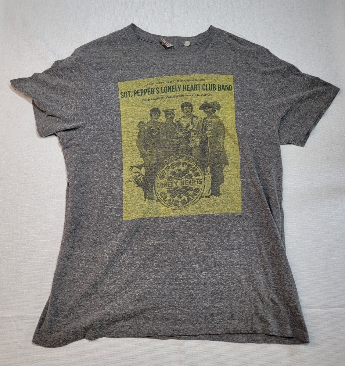 Junk Food Sgt. Peppers Lonely Hearts Club Band Beatles T-Shirt
