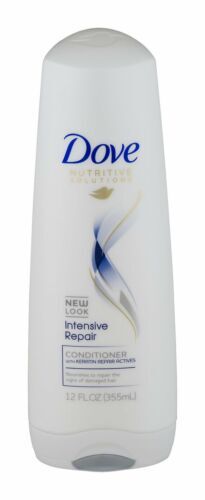 Dove Acondicionador Nutritivo Reparador Intensivo para Cabello Dañado 12 Fl OZ Paquete de 6 - Imagen 2 de 3