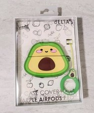 dELIA S Case Cover For APPLE AIRPODS PRO Fruit AVOCADO Detachable Key Ring