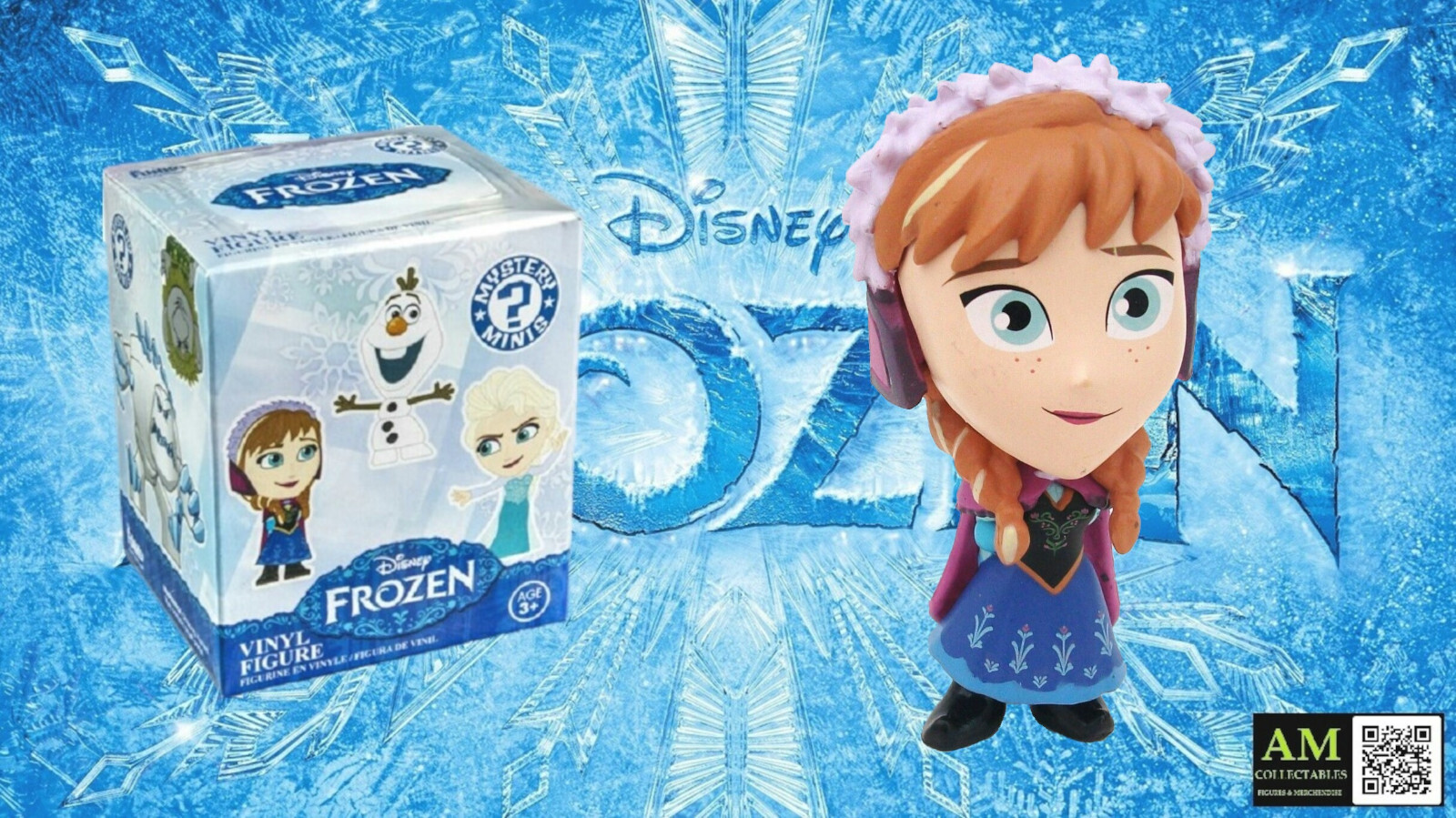 FUNKO MYSTERY MINIS - ANNA WINTER OUTFIT - DISNEY FROZEN VIYL FIGUR