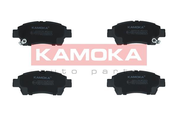 Front KAMOKA JQ1012736 Brake Pad Set, disc brake for TOYOTA