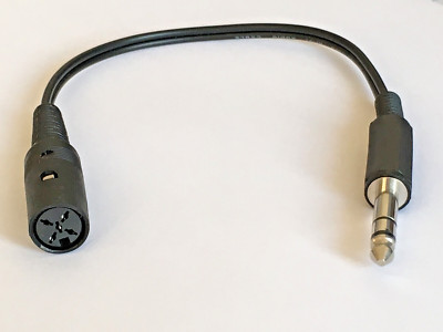 Kopfhörer   Adapter 6,3mm Klinkestecker auf Din 5 polig Würfelkupplung - Top!