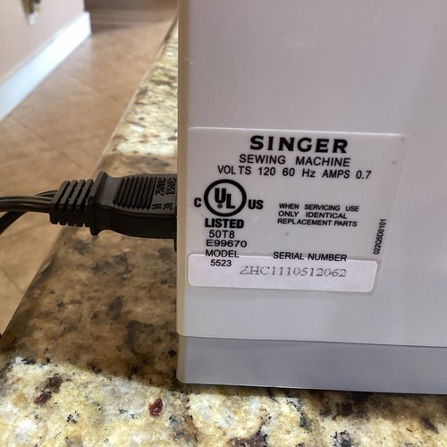 Singer Scholastic 5523 Heavy Duty Sewing Machine Plus Extras - Picture 4 of 13