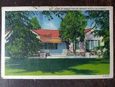 Home of Robert Taylor, Beverly Hills, CA - Linen, 1938, Rough Edges 