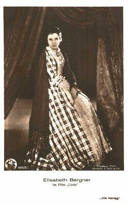 Elisabeth Bergner  *** Original-Iris- Postkarte Postcard *** Nr. 3905 i
