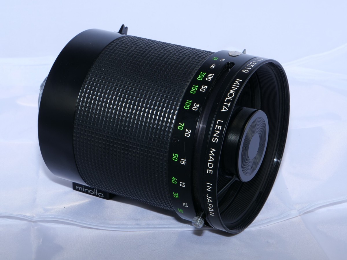 Minolta MD RF Rokkor-X 800mm f8 Telephoto Mirror Lens. Sony Minolta MD RF Rokkor-X 800mm f8 Telephoto Mirror Lens. Sony