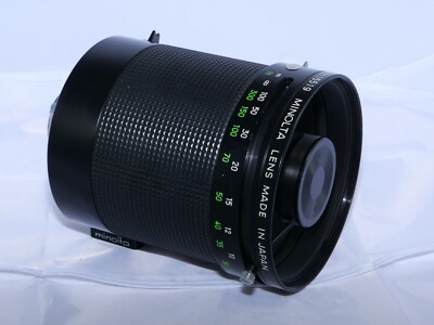 Minolta MD RF Rokkor-X 800mm f8 Telephoto Mirror Lens. Sony A7rIV