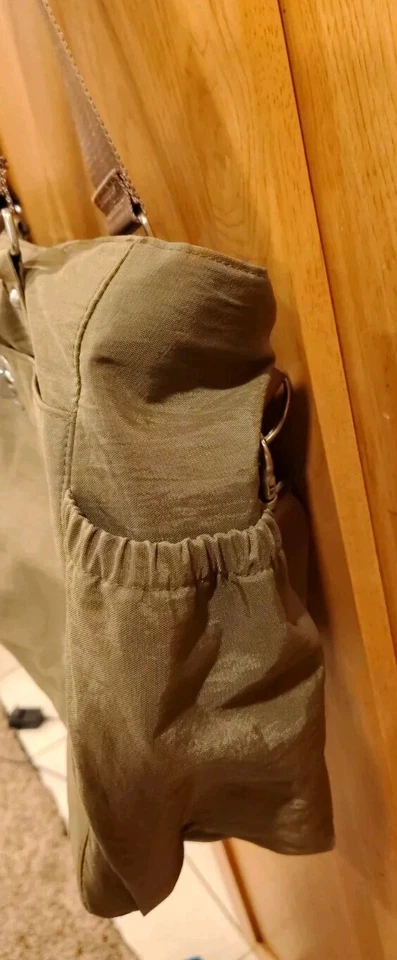 Bolso de Viaje BAGGALLINI BEIGE TOSTADO Grande Bandolera Nylon (B1) Foto 4 de 4