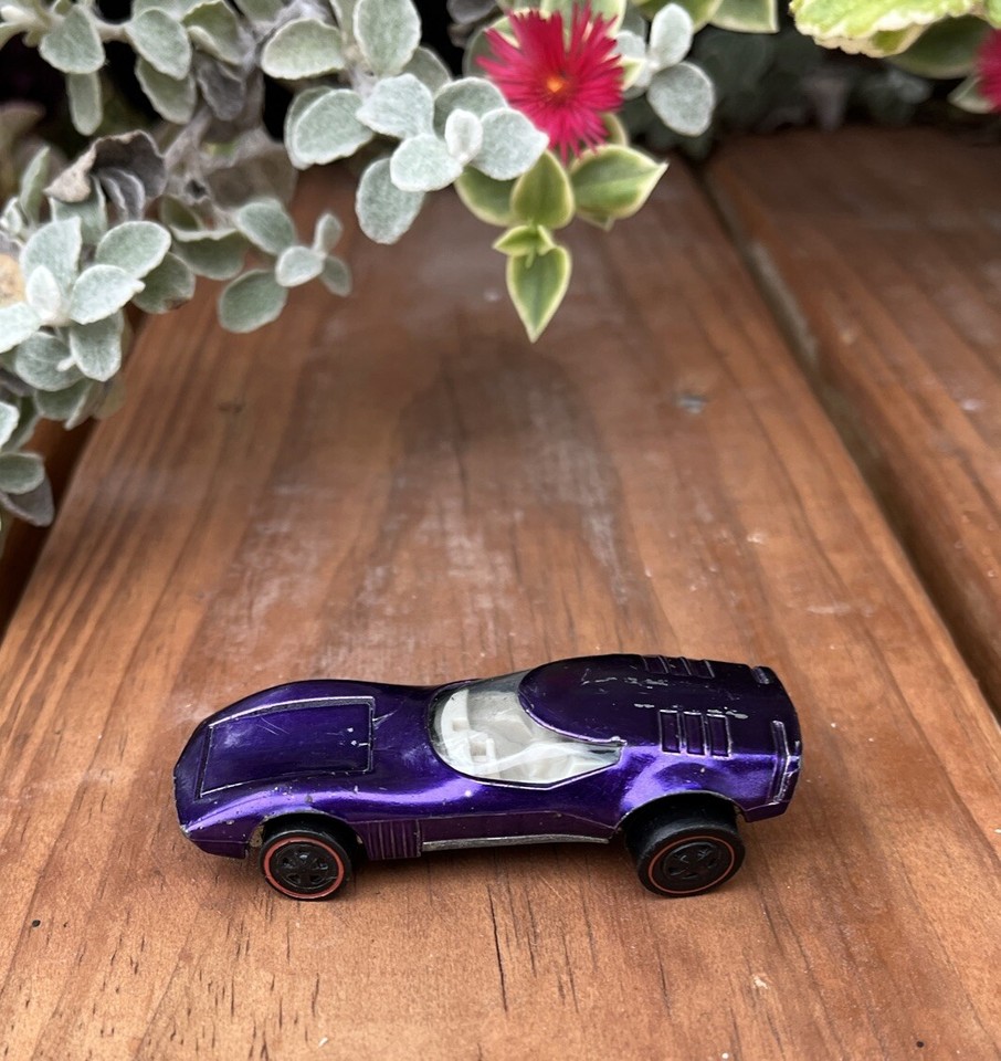 Hot Wheels Redlines Torero Purple with White Interior Made In USA eBay