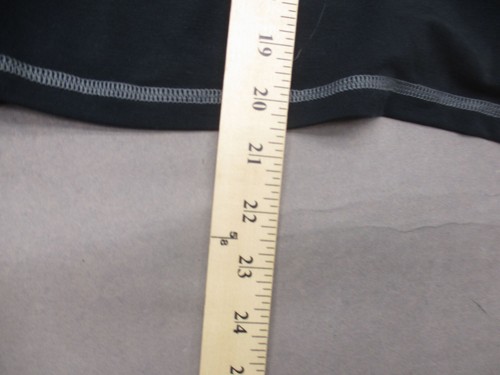 REI Size M (10-12) Boys Black Stretch Crew Neck Long Sleeve Athletic Top 698 - Picture 4 of 7