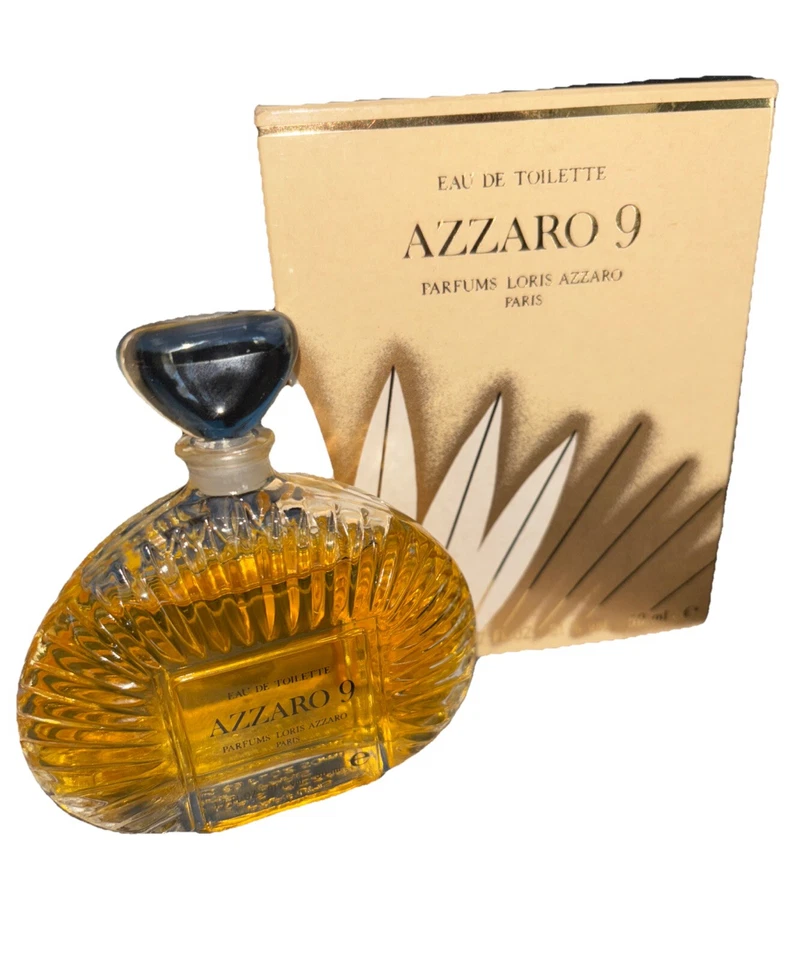 AZZARO 9 EDT Por LORIS AZZARO 200ml/6.7 SPLASH HECHO EN FRANCIA ¡DE COLECCIÓN!! Foto 3 de 4