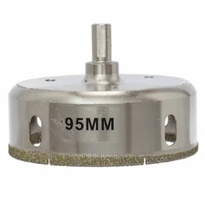 95mm 3-3/4" inch Diamond Tile Hole Saw Granite Drill Bit Masonry Tools for Stone