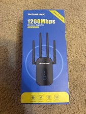 1200Mbps WiFi Range Extender Repeater Wireless Amplifier Router Signal Booster