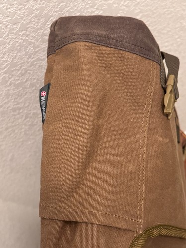 Wenger Swiss Men's Over the Shoulder Computer Bag Brown - 第 18/21 張圖片