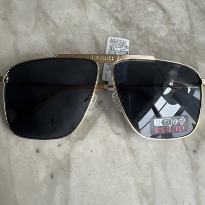 Guess Aviator Sunglasses GO00052 32V Gold Frame NWT | eBay display picture 3