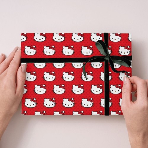 Hello Kitty Birthday Card | Hello Kitty Wrapping Paper | Birthday Party Supplies - Picture 28 of 30