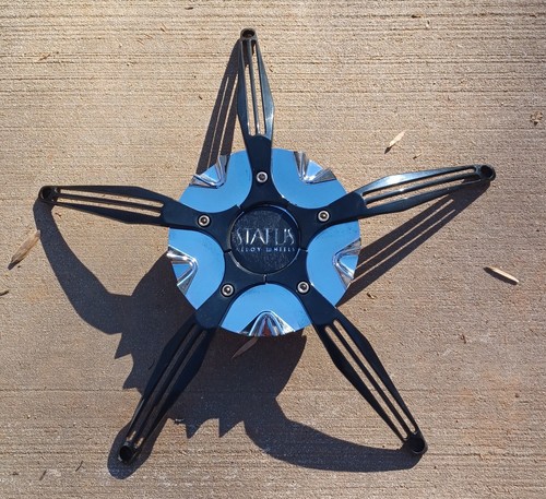 Status Alloy custom wheel center cap, part # C515304CAP-S802 02 w ...