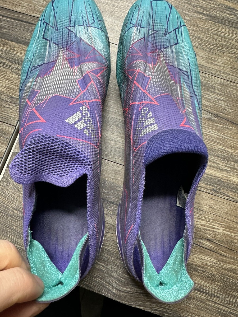 Adidas X Speedflow+ UCL Mens Firm Ground Cleats Purple Rush