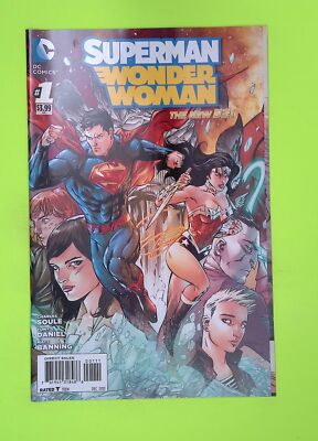 Superman/Wonder Woman #1 2013 DC Comics 1st App Mid Grade Comic Book L81-76