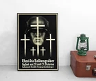 Poster 1st World War Honour The Heroes Graves Volksbund Propaganda Militaria Poster